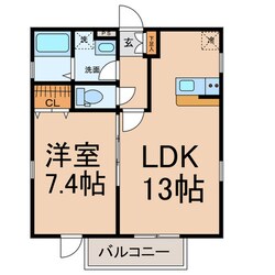 グランレーヴ庄内通の物件間取画像